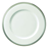 Diana Black Charger Plate, Platinum